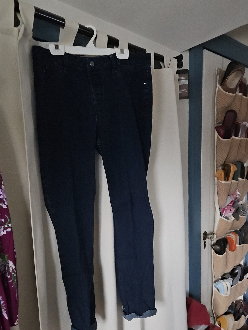 Dark Blue Women's Slim Jeans